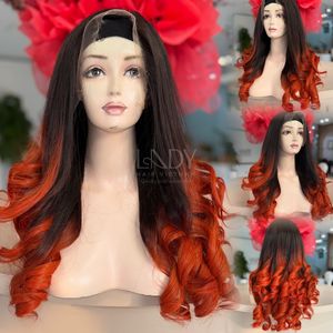 Perruque de Cheveux Naturels Vietnamiens de Qualité Supérieure 100% Cheveux Humains, Perruque Frontale en Dentelle, Cheveux Ondulés - Product Image 3