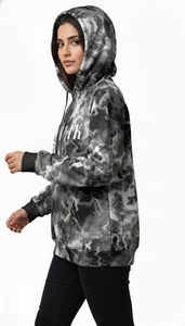 Sweat à capuche unisexe décontracté et élégant pour l'hiver, brodé et imprimé, en tissu respirant et écologique, idéal pour le style urbain quotidien - Product Image 5