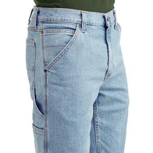 Pantalones Cortos Vaqueros para Hombre, Diseño OEM Personalizado, Largura hasta la Rodilla, Estilo Carpintero, Elásticos, Ecológicos, Impermeables, Casuales, Antiarrugas, Estilo Urbano - Product Image 5