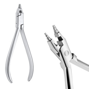 Alicates de Ortodoncia DETAIN IMPEX, Alicates de Acero Inoxidable para Doblar Alambres de Arco y Formar Lazos, Juego Dental con Certificación CE Clase I - Product Image 1