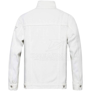 Veste en jean décontractée unie pour homme 2026 – Nouvelle mode streetwear confortable pour l'hiver avec boutons - Product Image 2