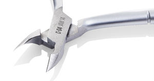 NGHIA Brand Ensemble de pinces à cuticules en acier inoxydable gris C-04 pour exportation Ensemble d'outils de manucure et de pédicure - Product Image 1