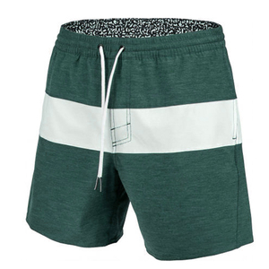 Shorts de bain pour hommes personnalisés, écologiques, respirants, à séchage rapide, 100% polyester, pour la natation et le surf, fournisseur OEM ODM - Product Image 5