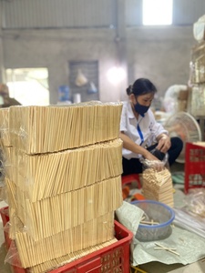 Pailles en bambou écologiques faites à la main en gros avec logo personnalisé 20 cm du Vietnam, style traditionnel, réutilisables - Product Image 6