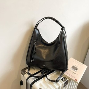 Factory Wholesale Women's Vintage Shoulder Bag Large Capacity Casual Adjustable Straps Convertible <b>Backpack</b> Design - Product Image 5