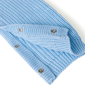 Conjunto de ropa de punto para recién nacidos, 100% algodón, para bebés y niños pequeños, unisex, de manga larga y cuello redondo. - Product Image 2