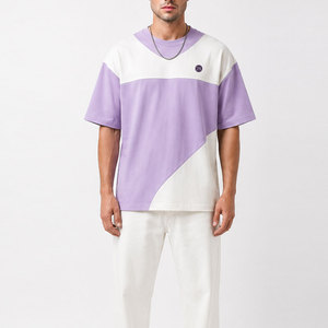 Camiseta de Hombre de Corte Holgado y Tejido Grueso de Algodón Premium, Estilo Urbano, para Uso Casual y Venta al Por Mayor - Product Image 1
