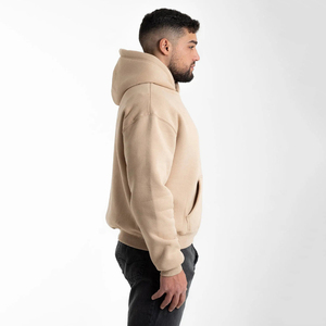 OEM Manufacturer Cotton Fleece Hoodies Custom Wholesale Private <b>Label</b> Bulk Production High GSM Sweatshirt Apparel Supplier - Product Image 3