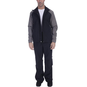 OEM Custom Polyester Streetwear Hooded Solid Tracksuit Windbreaker <b>Jacket</b> and Pants Set for Men Women Sportswear Windbreaker Set - Product Image 6