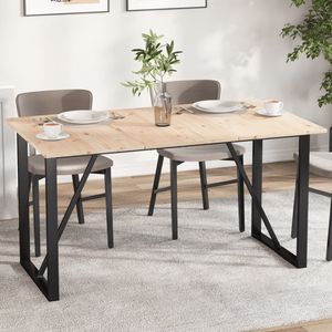 Juego de 3 tableros de mesa de madera de pino natural maciza, medianos y duraderos, para mesas de comedor - Product Image 1