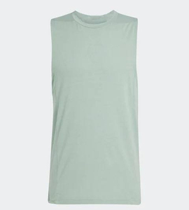 เสื้อกล้ามผู้ชายผ้าฝ้ายบางเบา ระบายอากาศดี สีพื้น สำหรับเล่นกีฬาและออกกำลังกาย - Product Image 2