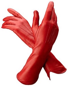 Gants en cuir véritable de qualité supérieure, longueur opéra, dans un spectre de couleurs étonnant, pour une sophistication intemporelle, un confort, un style et une élégance. - Product Image 5