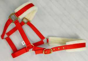 Harnais de cheval imperméable en PP de couleur personnalisée de qualité supérieure, rembourrage en polaire doux, collier réglable, équitation, entraînement, écurie - Product Image 5
