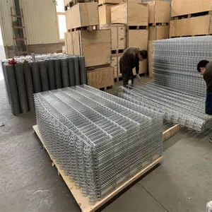 Fournisseur Offre Spéciale panneaux de clôture ornementaux galvanisés 2d poudre enduite 656 868 mesh double grillage/clôture 2d