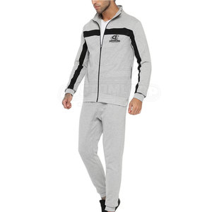 CUSTOMLOOP INDUSTRIES Conjunto Deportivo Informal Estampado Ligero y Transpirable 100% Algodón para Hombre, Chaqueta de Manga Larga y Pantalones para Correr - Product Image 2