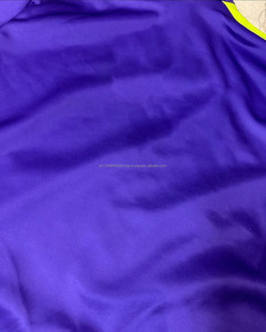 Conjunto de chándal de dos piezas de calle alta para hombre, chaqueta de tela de poliéster con logotipo personalizado, pantalones cortos, cintura elástica, chándal, ropa, trajes - Product Image 3