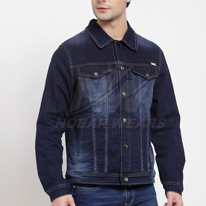 Outerwear Stylish Comfortable Layer for Cold Weather Street Style Mens Blue Jeans Winter <b>Jacket</b> <b>Slim</b> <b>Fit</b> Casual Fashion - Product Image 3