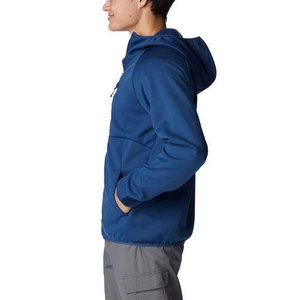 Nouvelle arrivée, veste coupe-vent à capuche pour homme, respirante, imperméable, tissu écologique, hiver, personnalisable à l'avant, pour la vente en ligne - Product Image 3