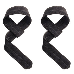 Correas de Cuero Premium para Levantamiento de Pesas, Powerlifting y Entrenamiento de Fuerza, Soporte Resistente y Ajustable - Product Image 1