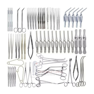 Juego de 61 Piezas de Instrumentos Quirúrgicos Manuales Reutilizables de Acero Inoxidable para Cirugía Vascular Mayor, para Uso Hospitalario - Product Image 6