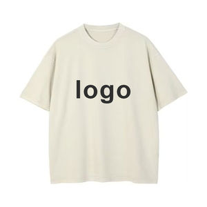 Camiseta Roja Casual de Corte Regular, 100% Algodón, Premium, Gruesa, con Logotipo Bordado Personalizado e Impresión Digital - Product Image 2