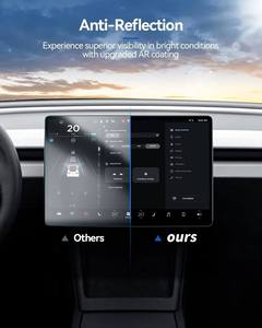 Film de protection d'écran tactile pour Tesla Model 3 Highland HD, verre trempé mat, protection d'écran de navigation - Product Image 4