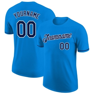 Vente en gros directe de la fabrication industrielle – Personnalisé bleu marine-blanc 100 % polyester antibactérien à séchage rapide unisexe haute performance - Product Image 1