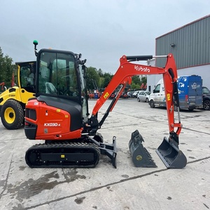 Excavadora Hidráulica Usada Kubota Compacta y Flexible con Cabina Climatizada para Casa y Granja - Product Image 1