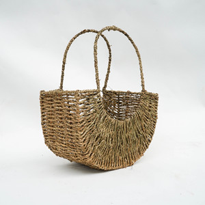 Blooming Treasures Flower Basket Guide complet du stockage classique en bois brun en gros du Viet Nam - Product Image 4