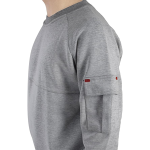 Conjunto Deportivo Cargo Color Gris Jaspeado para Hombre, Marca Crescent Wear, 100% Algodón, Estilo Urbano, Invierno, Ecológico, Corte Atlético Regular - Product Image 5
