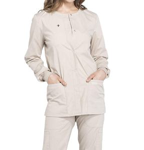 Conjuntos de médicos de manga larga, uniformes de hospital de tendencia superior con cuello redondo, alta calidad con el mejor diseño nuevo para mujeres - Product Image 1