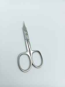 Ciseaux à cuticules de qualité supérieure, lames courbées en acier inoxydable multi-usages - Ciseaux de manucure pour ongles, sourcils, cils - Product Image 1