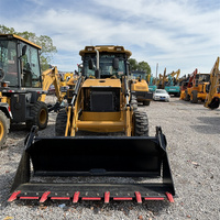 Chargeuse-pelleteuse Caterpillar 420F d'occasion à prix de gros, 90 % neuve, système hydraulique de chargeuse-excavatrice CAT420F
