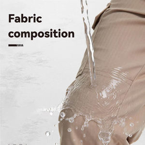 กางเกงคาร์โก้ผู้ชาย กางเกงเดินป่าลำลองผู้ชาย หลายกระเป๋า กางเกงเดินป่ากลางแจ้งขนาดใหญ่ เสื้อผ้าผู้ชาย กางเกงขายาวทรงตรงและกางเกงขายาว - Product Image 5