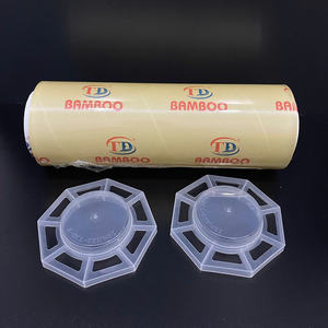 Película de plástico PVC para alimentos de alta calidad y bajo precio, muy vendida, película de embalaje, fabricante con 11 años de experiencia, ancho 30/45/60cm, 9/10 micras - Product Image 2