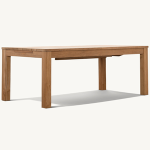 Mesa rectangular en oferta con estilo moderno y sencillo para restaurante o cafetería al aire libre, bonita y duradera. - Product Image 1