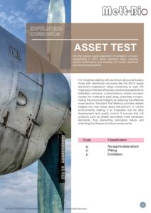 การทดสอบการกัดกร่อนด้วยวิธีขัดผิว (การทดสอบ ASSET) - Product Image 2