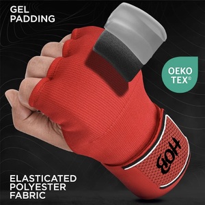 Custom Logo Designs Inner Boxing Fist Protection Gel Gloves with <b>Foam</b> <b>Padding</b> for Punching Bag and Fight Training - Product Image 2