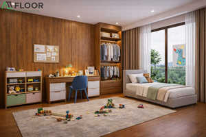 VietNam ATTFloor High End SPC <b>Flooring</b> 100% Waterproof Luxury Vinyl Click Eco-Friendly Fireproof 5 Year Warranty UV Coated - Product Image 5