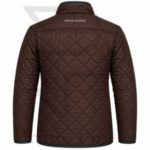 Chaqueta Acolchada Personalizada Más Vendida, Chaqueta de Invierno Acolchada con Diseño de Diamantes para Hombre, Chaqueta Aislante Cálida al por Mayor, Fabricante OEM ODM - Product Image 2