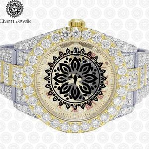 Charm_Jewells Women's Luxury Stainless Steel <b>Watch</b> 38mm Round Case Analog Quartz Sapphire Crystal Folding Clasp - Product Image 1