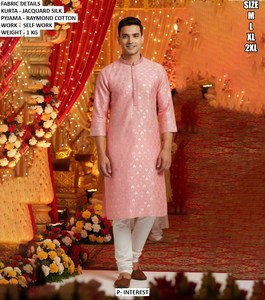 Veer Heritage yellow <b>Kurta</b> - Product Image 3