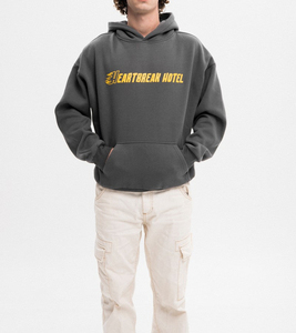 Sudadera con Capucha Unisex de Estilo Urbano, Estampado Puff, en Mezcla de Poliéster/Algodón Ecológico, Nueva Colección Otoño 2026 - Product Image 4