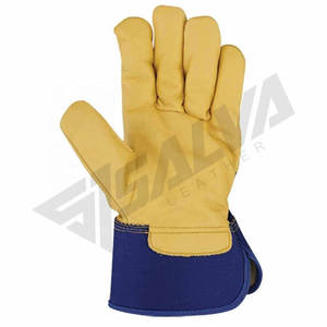 ถุงมือหนังวัวสำหรับงานหนัก ทนทาน เหมาะสำหรับงานก่อสร้าง ปลอดภัยสำหรับการทำงาน - Product Image 5