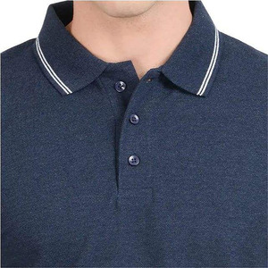 Men's <b>Navy</b> <b>Blue</b> Short Sleeve Cotton for <b>Shirt</b> Solid Color High Street Style Cut Out Design Quick Dry Breathable Regular Fit - Product Image 5