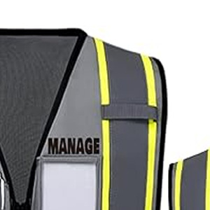 Chaleco de Seguridad de Tela con Logotipo, Alta Calidad, Venta al por Mayor, Alta Visibilidad, Reflectante, Nuevo Diseño, Chaleco de Trabajo de Seguridad, Cargado por Dress Sports - Product Image 6