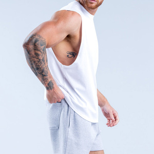 Men's Muscle Fit Racerback Gym Tank Top with Spandex/Cotton Fabric Quick Dry Cartoon Pattern <b>Tie</b> Dye High Street Style - Product Image 3