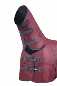 Winter Premium Waterproof Equestrian Horse Rug Medium Weight Cotton Filled <b>Velvet</b> Stable <b>Blanket</b> for Dressage Use - Product Image 6