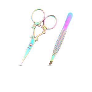 Les outils de beauté peuvent également être utilisés pour les poils du visage et les tâches de coupe de précision au-delà de l'entretien des sourcils. - Product Image 1