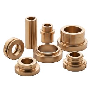 Pièces de tour CNC en Bronze de haute précision Pièces d'usinage de précision CNC Pièce de tour CNC en métal Bronze Service de fabrication usiné - Product Image 1